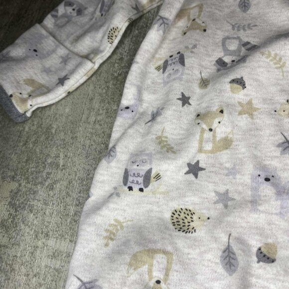 woodland baby gown raccoon baby gown - Picture 6 of 6